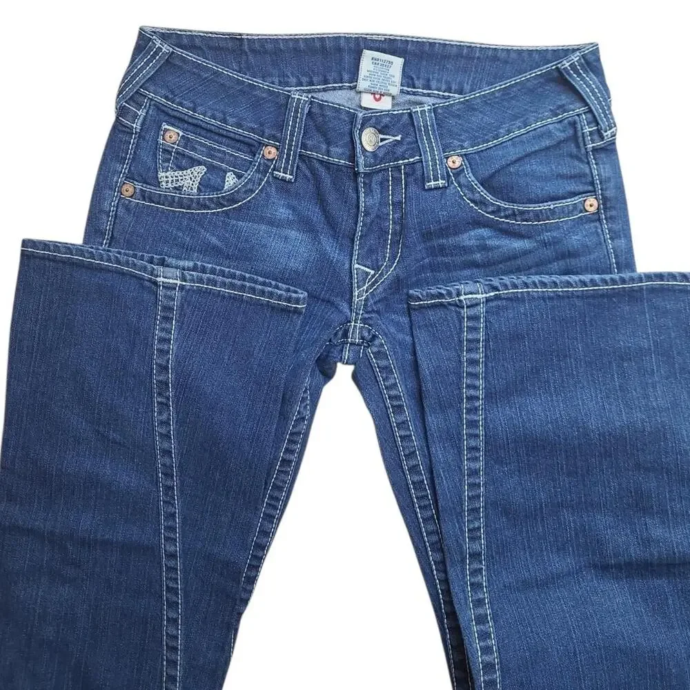 Vintage True Religion Joey Flare Jeans Sz 30
